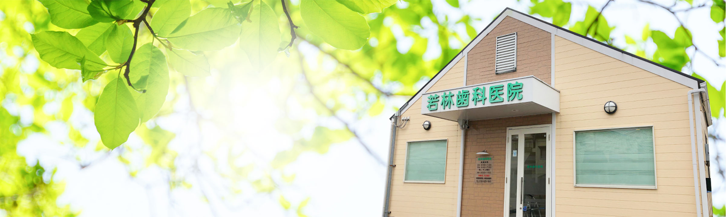 若林歯科医院｜明石市野々上の歯科・小児歯科・予防歯科